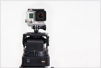 HKM-950803 Panoramic Electric Pan-Tilt Remote Control Camera Stabilizer with 260g Load Capacity and 230° Horizontal Rotation