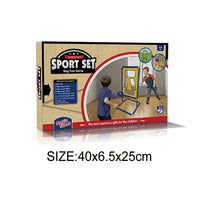 HKM-950867 Outdoor Flying Disc Set for Kids with Goal - Sports Fun for Ages 5 to 13