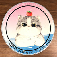 HKM-950867 Pet Wear-Resistant Non-Slip Crawling Mat for Cats and Dogs – 60cm & 80cm Options, Cartoon Designs