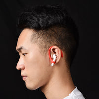 HKM-951123 Secure Ear Hooks for AirPods and Huawei Freebuds - Universal Sports Accessories in Mint Green, Arctic White, Pink, Black, Transparent, Carmine
