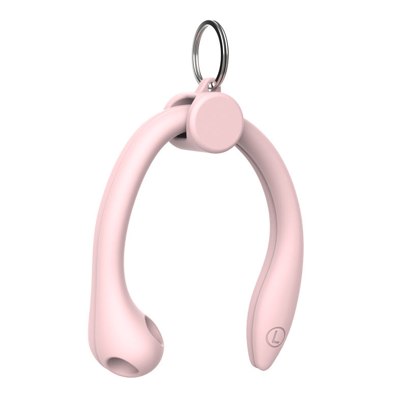 HKM-951123 Secure Ear Hooks for AirPods and Huawei Freebuds - Universal Sports Accessories in Mint Green, Arctic White, Pink, Black, Transparent, Carmine