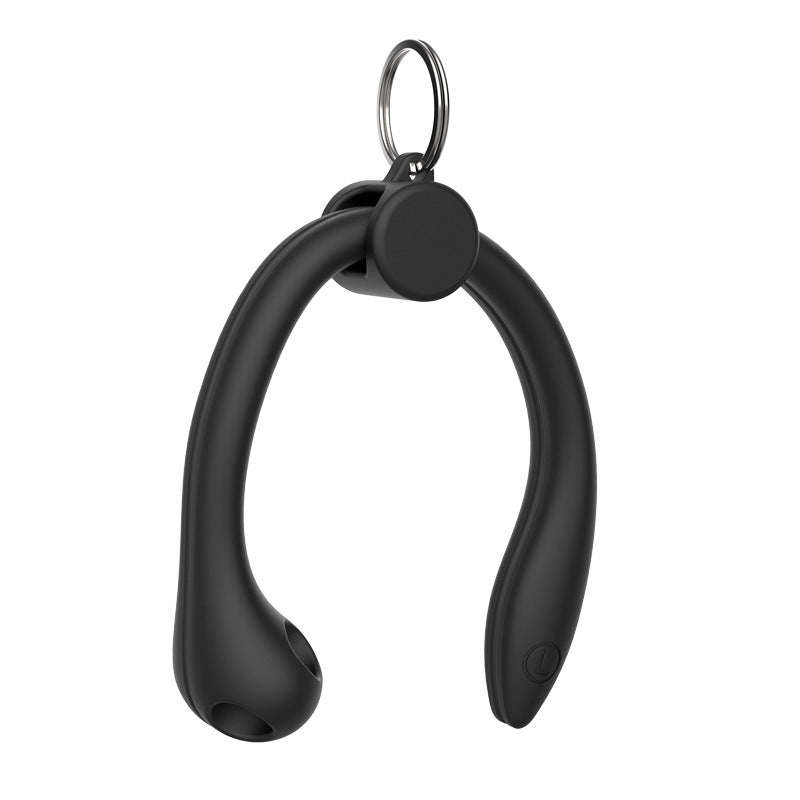 HKM-951123 Secure Ear Hooks for AirPods and Huawei Freebuds - Universal Sports Accessories in Mint Green, Arctic White, Pink, Black, Transparent, Carmine