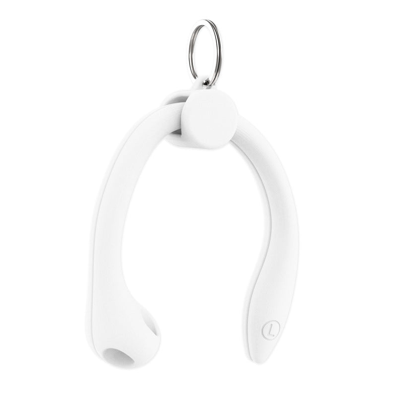 HKM-951123 Secure Ear Hooks for AirPods and Huawei Freebuds - Universal Sports Accessories in Mint Green, Arctic White, Pink, Black, Transparent, Carmine