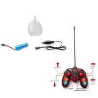 HKM-951187 1:16 Remote Control Climbing Car Toy - 6WD Rc Rock Crawler with Light Spray for Ages 8 and Up