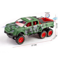 HKM-951187 1:16 Remote Control Climbing Car Toy - 6WD Rc Rock Crawler with Light Spray for Ages 8 and Up