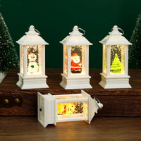 HKM-951187 Christmas LED Water Injection Decorative Candles – Santa Claus, Christmas Tree, Snowman, Elk in White or Bronze Shells
