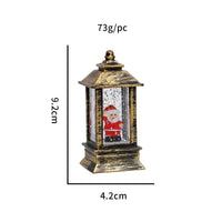 HKM-951187 Christmas LED Water Injection Decorative Candles – Santa Claus, Christmas Tree, Snowman, Elk in White or Bronze Shells