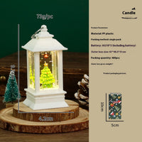 HKM-951187 Christmas LED Water Injection Decorative Candles – Santa Claus, Christmas Tree, Snowman, Elk in White or Bronze Shells