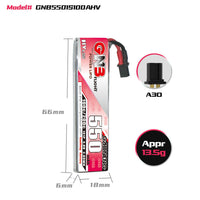 HKM-951251 High Energy 550mAh 1S 3.8V HV Lithium Battery with A30 Plug for Remote Control FPV UAVs
