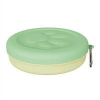 HKM-951251 Portable Dog Food and Water Bowl - Outdoor Snack Box for Pets in Various Colors