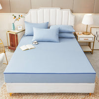 HKM-951379 Waterproof Six-Sided Mattress Protector - Breathable and Moisture-Proof Bed Cover