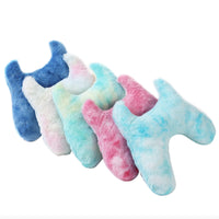 HKM-951507 Super Soft Tie-Dyed Plush Pet Pillow for Cats and Dogs - Multiple Colors Available
