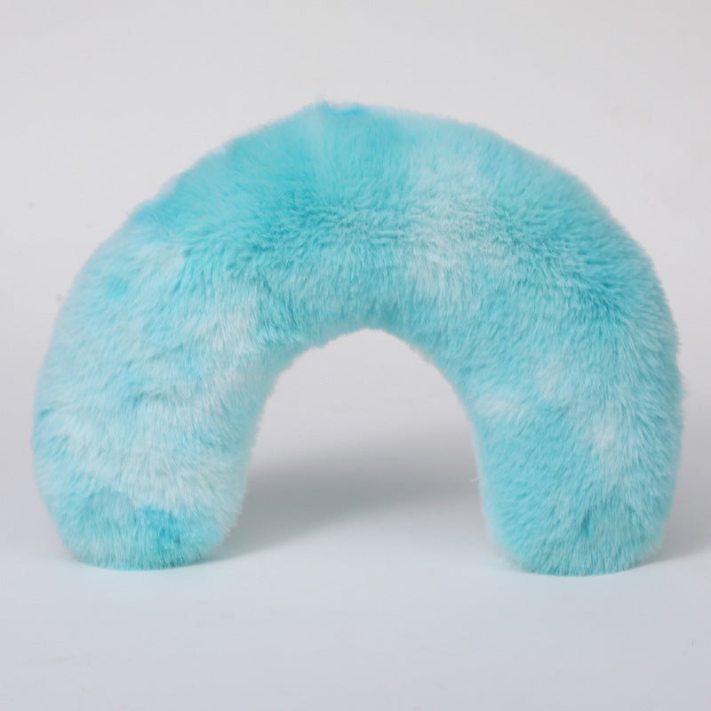 HKM-951507 Super Soft Tie-Dyed Plush Pet Pillow for Cats and Dogs - Multiple Colors Available