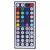 HKM-951571 Dual Head 44 Key IR Remote Control for LED Lighting - 12V Adjustable Brightness and Color Change