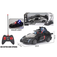 HKM-951635 Flashing Light RC Racing Car Toy for Kids - Remote Control Vehicle with 2.4GHz Control, Indoor/Outdoor Fun