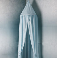 HKM-951699 Children's Hanging Dome Mosquito Net Tent for Summer - Decorative Bed Canopy in Pink, Gray, Blue, White, Ginger, Lavender