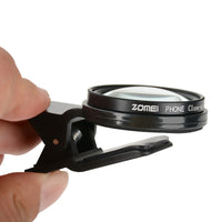 HKM-951955 Close-Up Macro Lens 12.5x Magnification for Mobile Phones - 37mm Diameter, Aluminum Alloy Frame