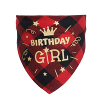 HKM-952083 Cotton Twill Pet Scarf for Birthdays and Seasonal Celebrations