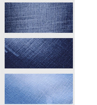 HKM-952211 Washed Twill Stretch Denim Fabric - 158-160CM Wide, 1m Length, Suitable for Autumn & Winter