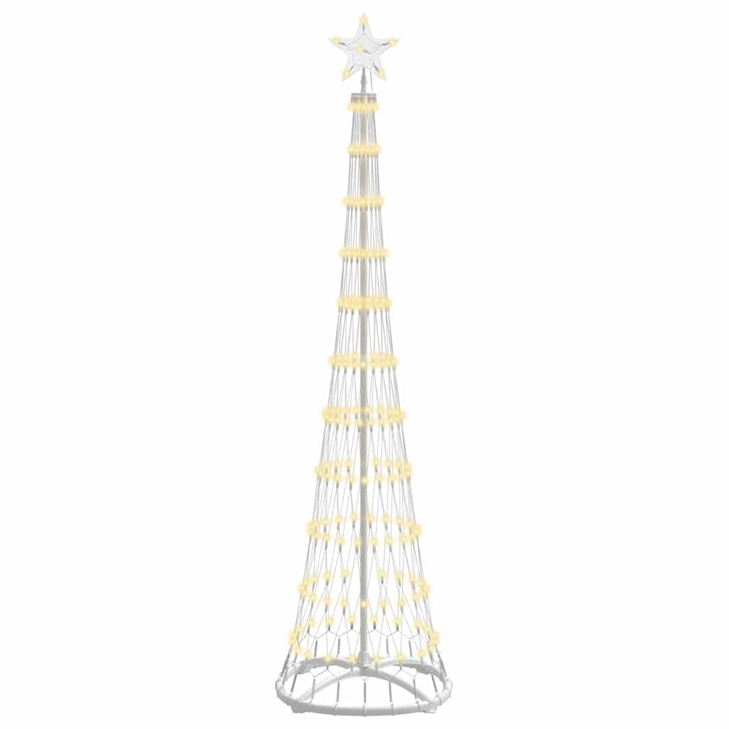 HKM-952339 LED Christmas Tree with Stand - Warm White and Cool White Lighting Options, 230-550 LEDs, Multiple Heights Available