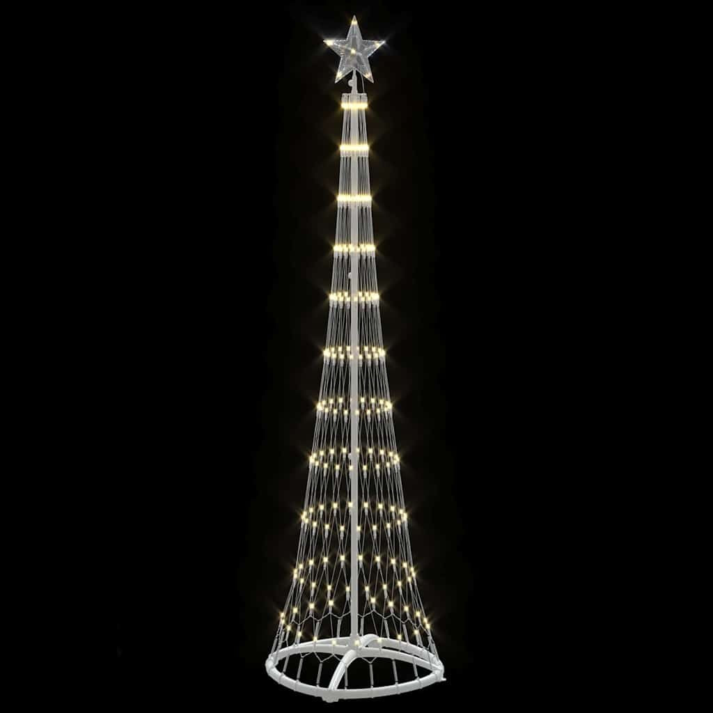HKM-952339 LED Christmas Tree with Stand - Warm White and Cool White Lighting Options, 230-550 LEDs, Multiple Heights Available