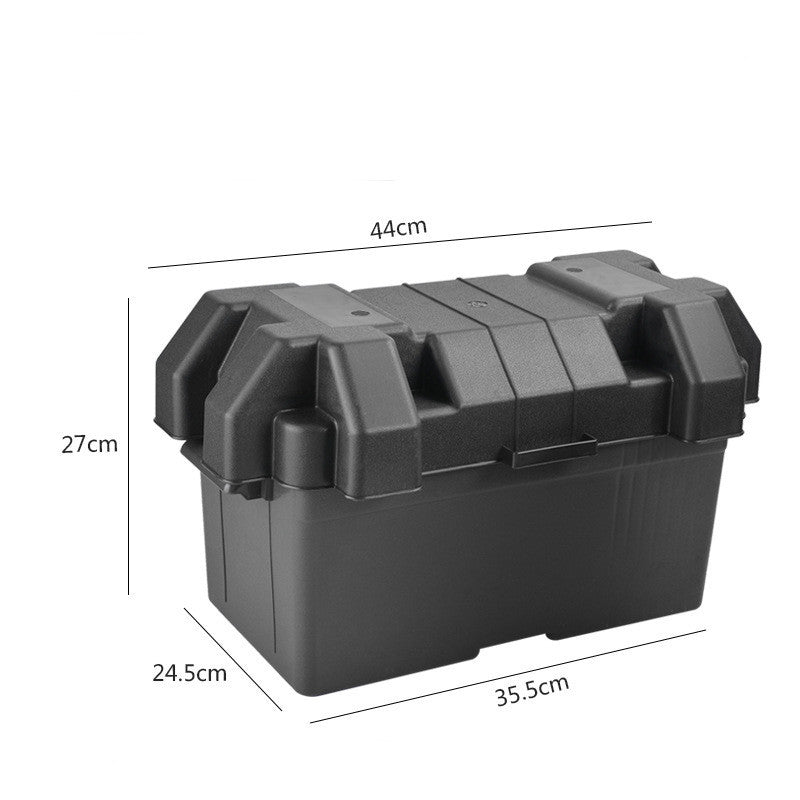 HKM-952403 Battery Storage Box - Portable Rechargeable Battery Container, Durable PP Material, Available in Small and Large Sizes