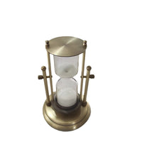HKM-952467 Creative Wooden Hourglass Timer - 15-Minute Decorative Desk Accessory for Study and Office