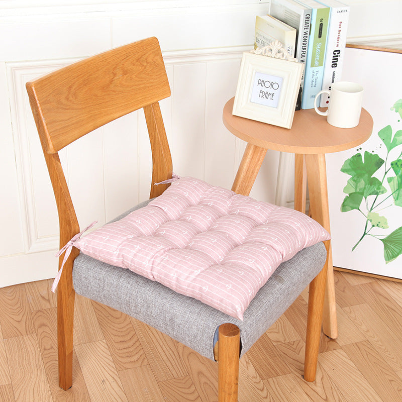 HKM-952595 Cartoon-Style Polyester Fiber Student Cushion for Office Chairs, 45x45cm