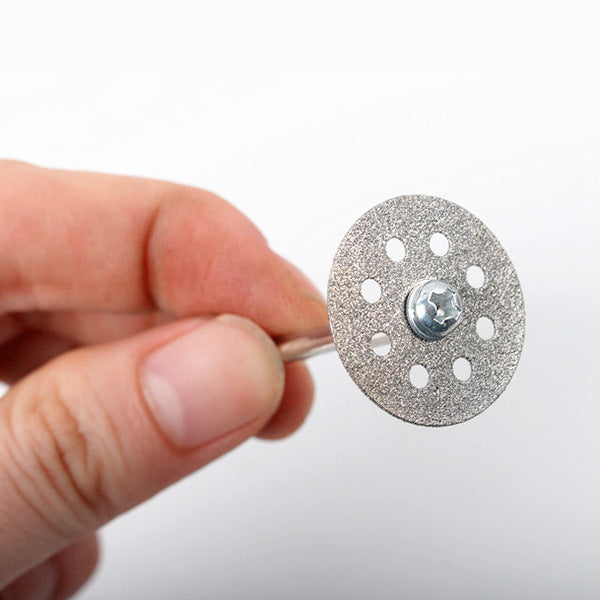 HKM-952723 Emery Circular Saw Blade for Electric Grinder - 22mm Slice Diameter, Ideal for Wood, Plastics, Laminates, and Aluminium