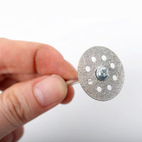 HKM-952723 Emery Circular Saw Blade for Electric Grinder - 22mm Slice Diameter, Ideal for Wood, Plastics, Laminates, and Aluminium