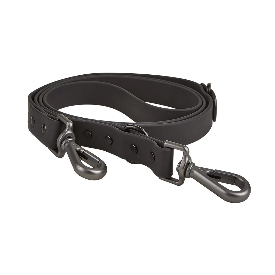 HKM-952723 Waterproof Tactical Dog Collar with Adjustable Chest Back and Leash – Multiple Color Options Available