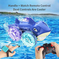 HKM-952787 Waterproof 360° Rotating Remote Control Amphibious Vehicle for Kids, Gesture Sensing Toy Car