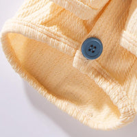 HKM-952851 Cozy Color-Block Dog Shirt with Bow Tie for Small and Medium Breeds, Perfect for Cool Weather and Special Occasions