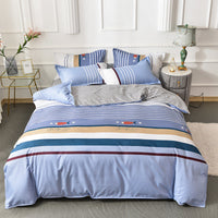 HKM-952851 Pure Cotton Brushed Four-Piece Bedding Set in Multiple Sizes and Styles