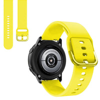 HKM-953043 Galaxy Watch Active Silicone Strap - 20mm, Multiple Color Options Available, Ideal for Daily Wear