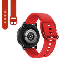 HKM-953043 Galaxy Watch Active Silicone Strap - 20mm, Multiple Color Options Available, Ideal for Daily Wear