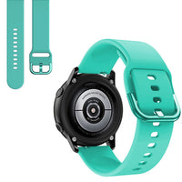 HKM-953043 Galaxy Watch Active Silicone Strap - 20mm, Multiple Color Options Available, Ideal for Daily Wear