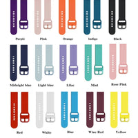 HKM-953043 Galaxy Watch Active Silicone Strap - 20mm, Multiple Color Options Available, Ideal for Daily Wear