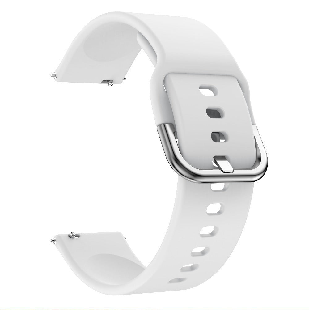 HKM-953043 Galaxy Watch Active Silicone Strap - 20mm, Multiple Color Options Available, Ideal for Daily Wear