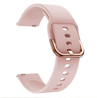 HKM-953043 Galaxy Watch Active Silicone Strap - 20mm, Multiple Color Options Available, Ideal for Daily Wear