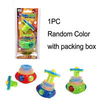 HKM-953171 LED Flashing Musical Spinning Tops for Children - Interactive Gyroscope Toy