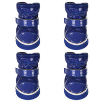 HKM-953235 Cotton Dog Shoes for Winter: Waterproof, Non-Slip, and Warm Ski Boots