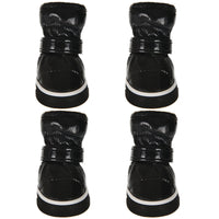 HKM-953235 Cotton Dog Shoes for Winter: Waterproof, Non-Slip, and Warm Ski Boots