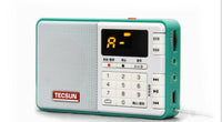 HKM-953235 Digital Audio Player with Radio Function and TF Card Support - Tecsun Q3, Various Colors Available