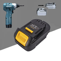 HKM-953875 DEWALT 20V MAX Lithium Battery Adapter for Power Tools - ABS Plastic, Black
