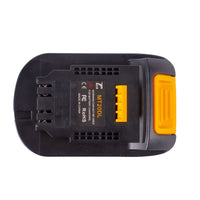 HKM-953875 DEWALT 20V MAX Lithium Battery Adapter for Power Tools - ABS Plastic, Black
