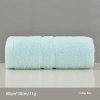 HKM-953939 Cotton Face Towel in Light Yellow, Pink, and Light Blue - Soft & Absorbent 60x30CM