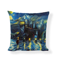 HKM-954067 Famous Art Character Cushion Cover, Linen Blend, 45x45cm, Suitable for Living Room and Bedroom
