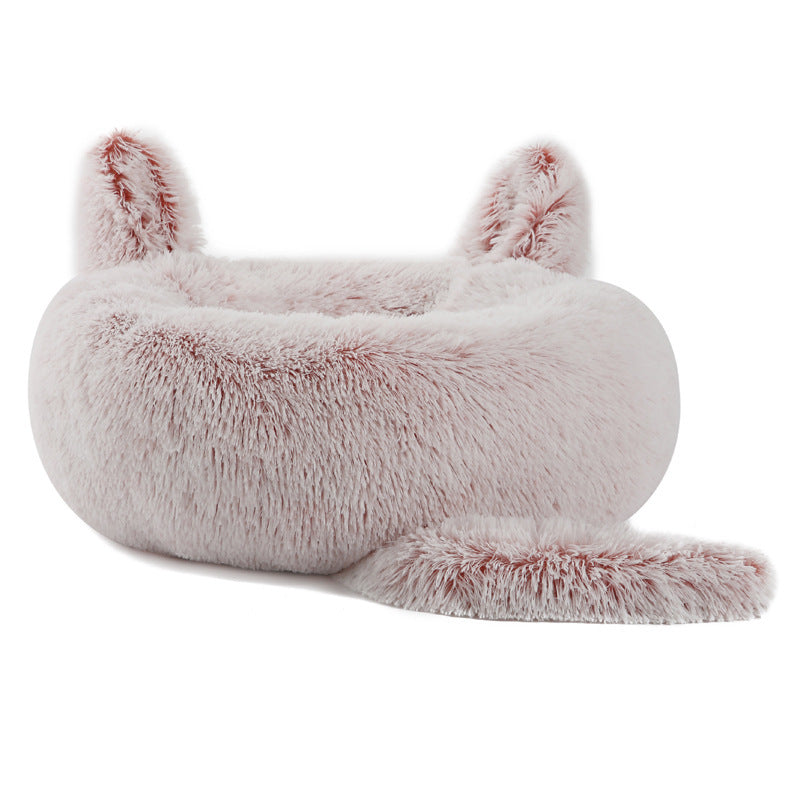 HKM-954067 Rabbit Pet Nest Dog Bed In Winter