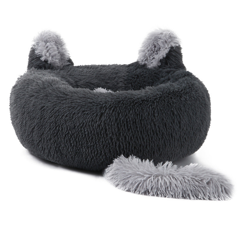 HKM-954067 Rabbit Pet Nest Dog Bed In Winter